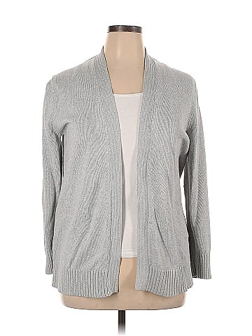 gap gray cardigan