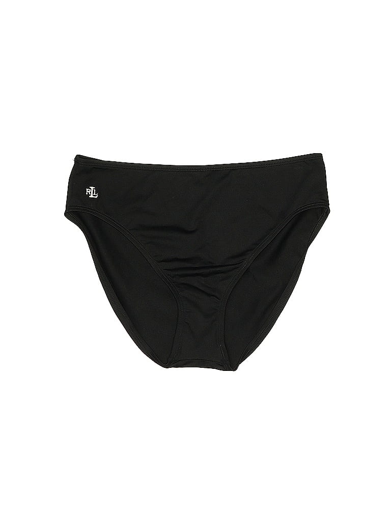 Lauren by Ralph Lauren Solid Black Swimsuit Bottoms Size 14 - 45% off ...