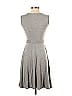 Max Studio Solid Marled Gray Casual Dress Size S - photo 2
