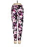 H&M Floral Graphic Tie-dye Purple Active Pants Size S - photo 1