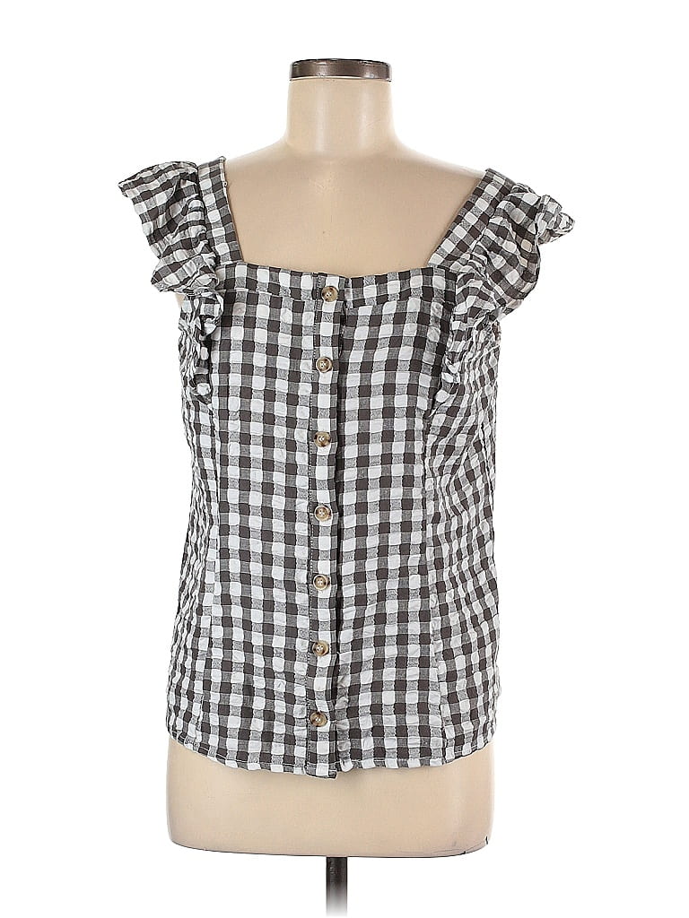 Maurices Gray Sleeveless Blouse Size M - photo 1