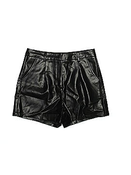 Edit By Nine Faux Leather Shorts (view 1)