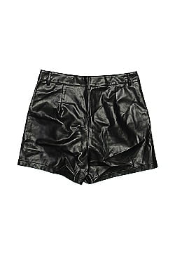 Edit By Nine Faux Leather Shorts (view 2)