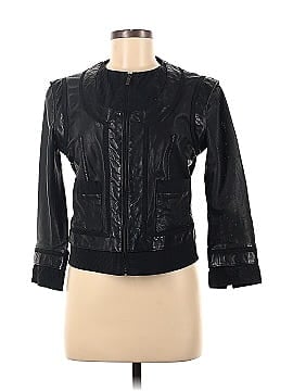 Just Cavalli Leather Jacket (view 1)