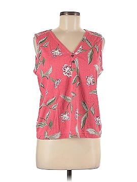 Jaclyn Smith Sleeveless Henley (view 1)