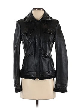 Calvin Klein Leather Jacket (view 1)