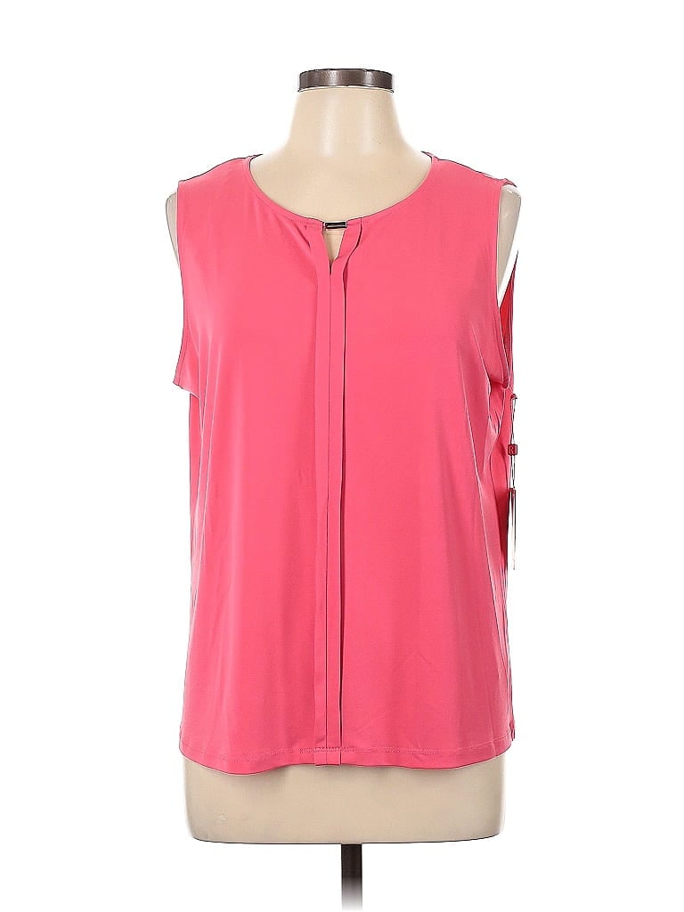 Rafaella Pink Sleeveless Blouse Size L - photo 1
