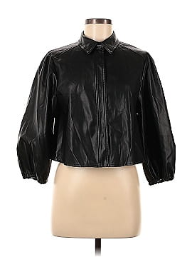 Alexis Faux Leather Jacket (view 1)