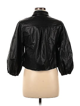 Alexis Faux Leather Jacket (view 2)