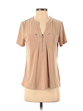 Anne Klein Short Sleeve Blouse (view 1)