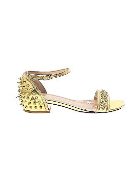 Christian Louboutin Metallic Spiked Druide Sandals (view 1)