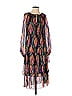 The Kooples 100% Polyester Paisley Blue Casual Dress Size XS (1) - photo 1