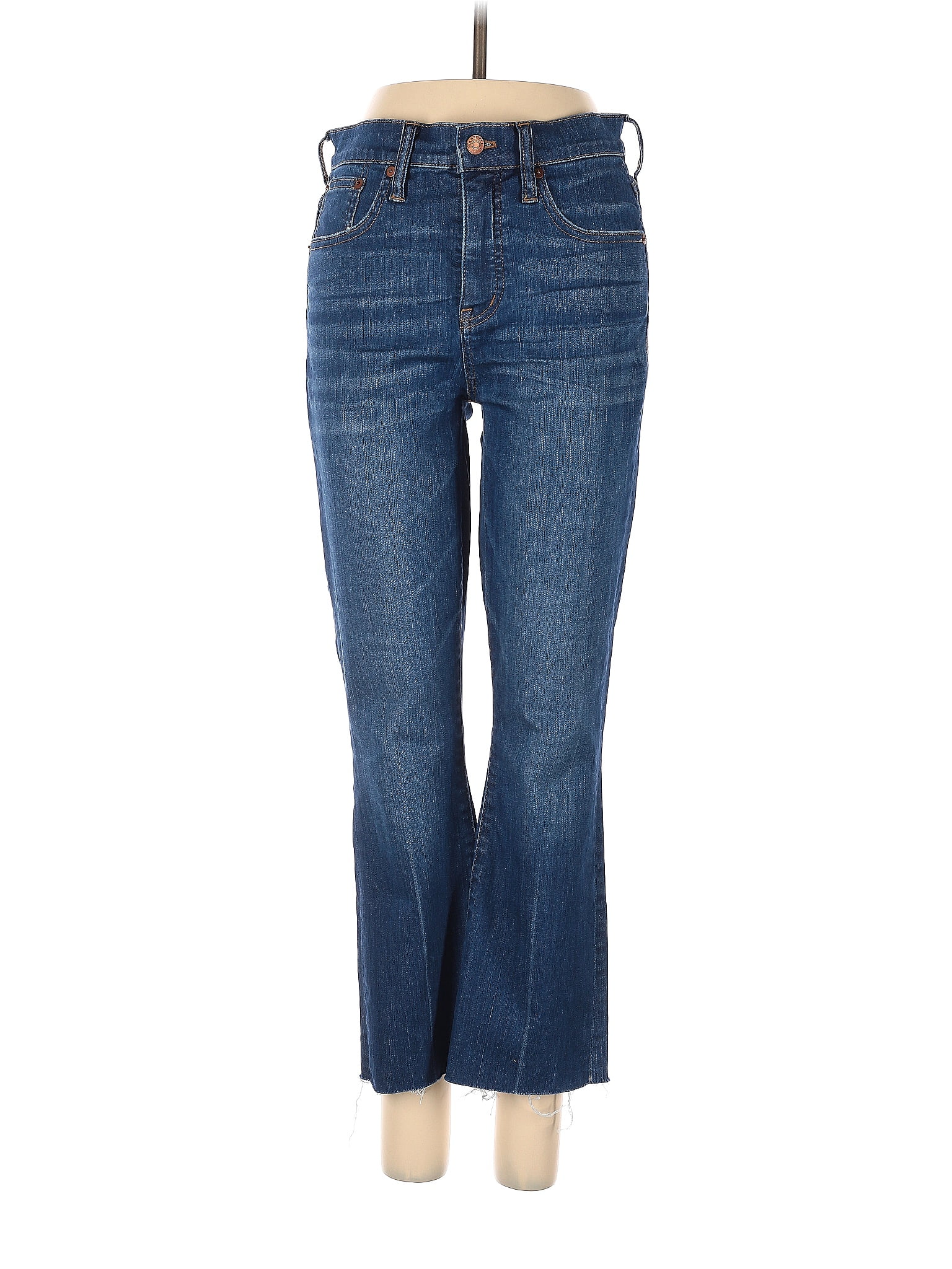 Madewell Cali Demi Boot Raw Hem