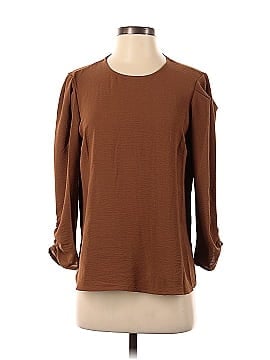 DKNY Long Sleeve Blouse (view 1)