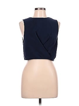 Pure Navy Sleeveless Blouse (view 1)