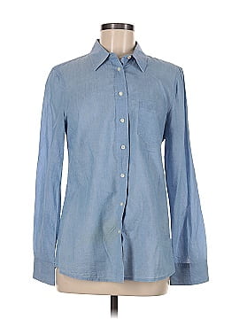 Gap Long Sleeve Button-Down Shirt (view 1)