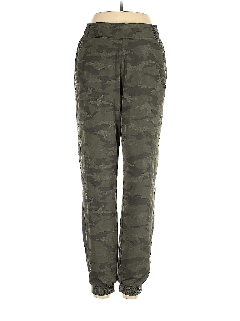 Athleta Camo Green Fleece Pants Size 4 63 off ThredUp