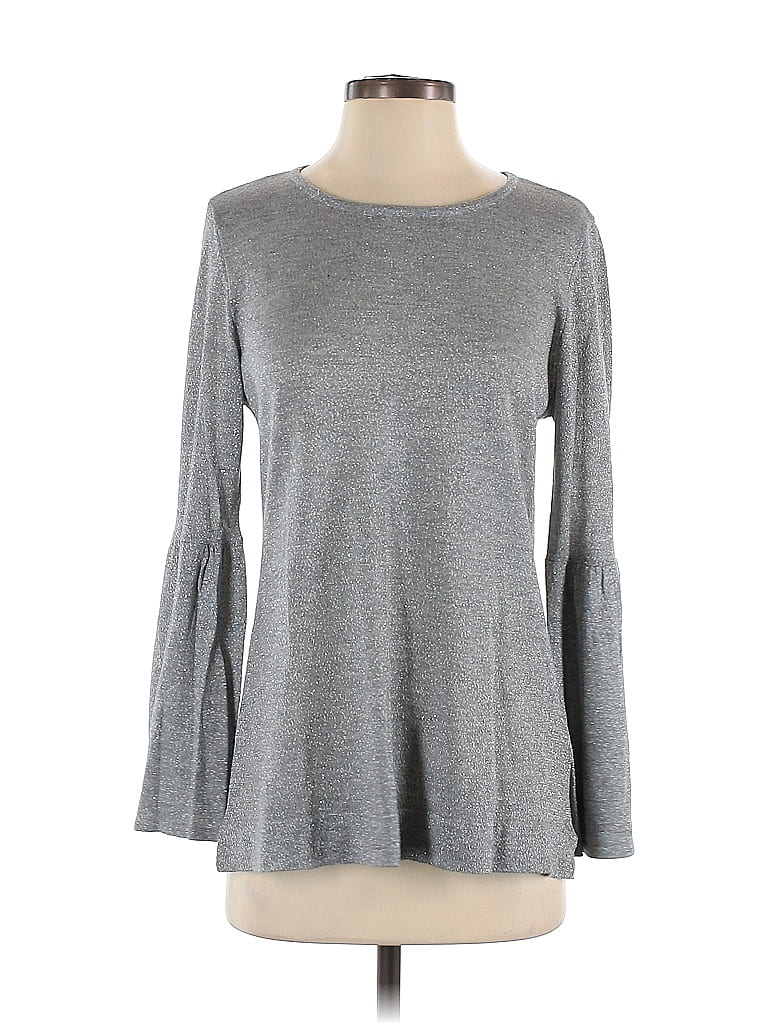 Calvin Klein Gray Silver Pullover Sweater Size S - photo 1