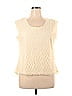 Adiva 100% Polyester Ivory Sleeveless Blouse Size XL - photo 1