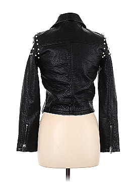 Taylor Hill by Joe's Jeans Leather Jacket (view 2)