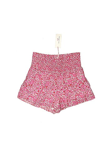 Vineyard Vines 100% Cotton Floral Multi Color Pink Shorts Size S