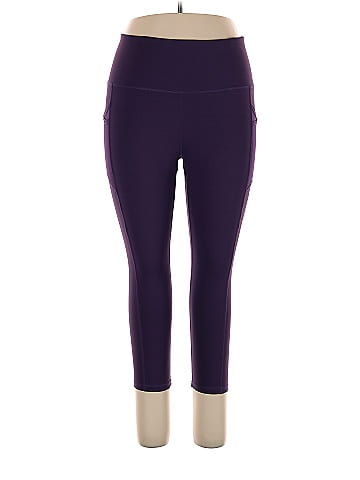 GAIAM Purple Leggings Size XL - 48% off