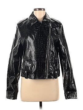 Topshop Leather Jacket (view 1)