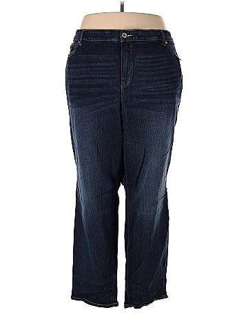 Torrid Solid Blue Jeggings Size 22 (Plus) - 61% off