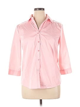 NY&C 3/4 Sleeve Button-Down Shirt (view 1)