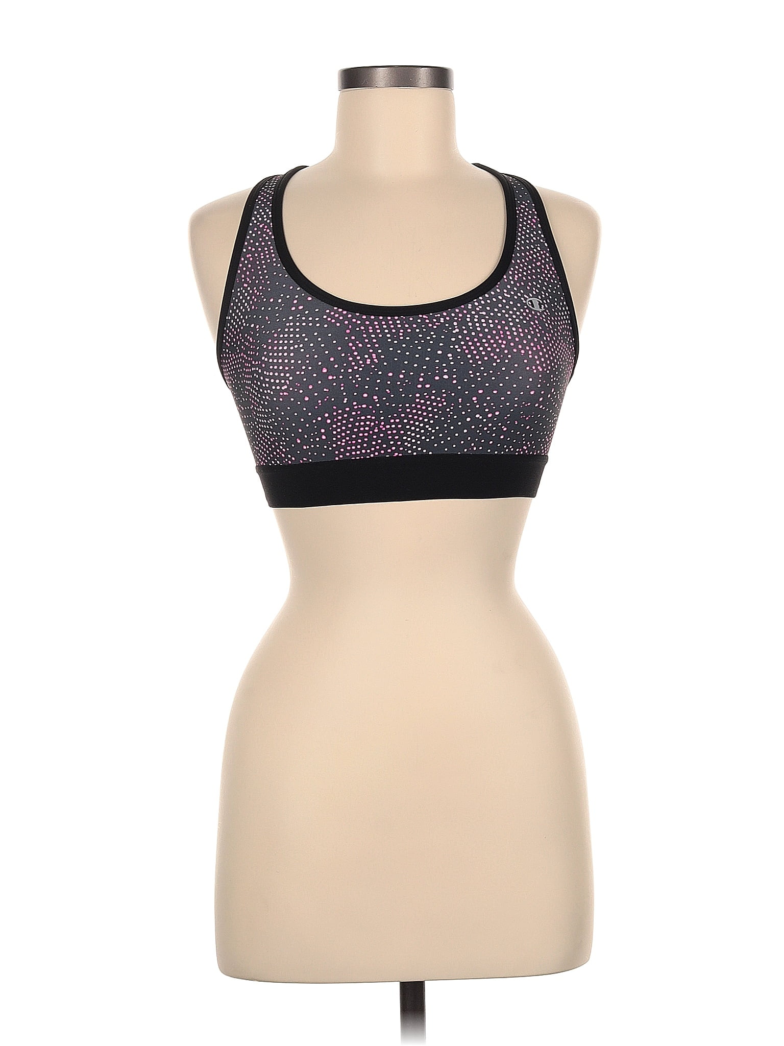 Champion Black Sports Bra Size M 45 off ThredUp
