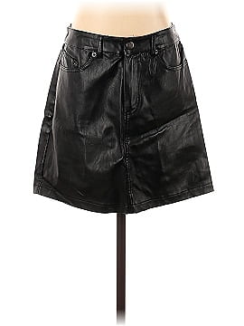 Sugar Lips Faux Leather Skirt (view 1)