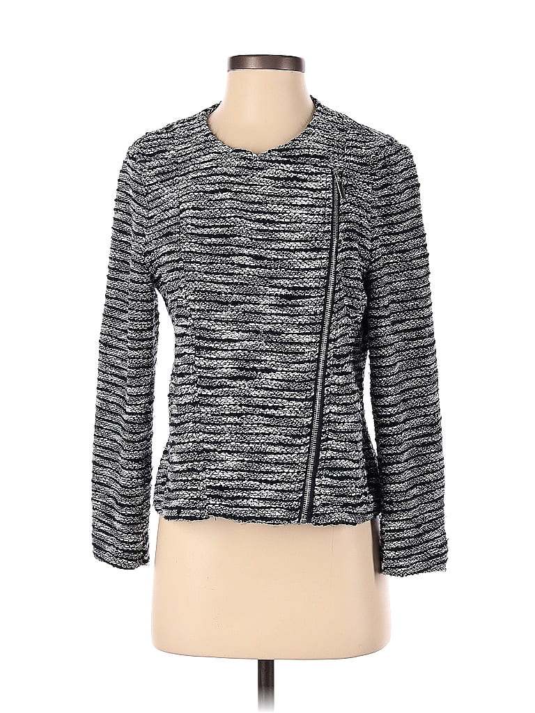 Pre-owned Bagatelle Jacket In Gray