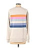 Southern Tide 100% Cotton Stripes Color Block Tan Sweatshirt Size S - photo 2
