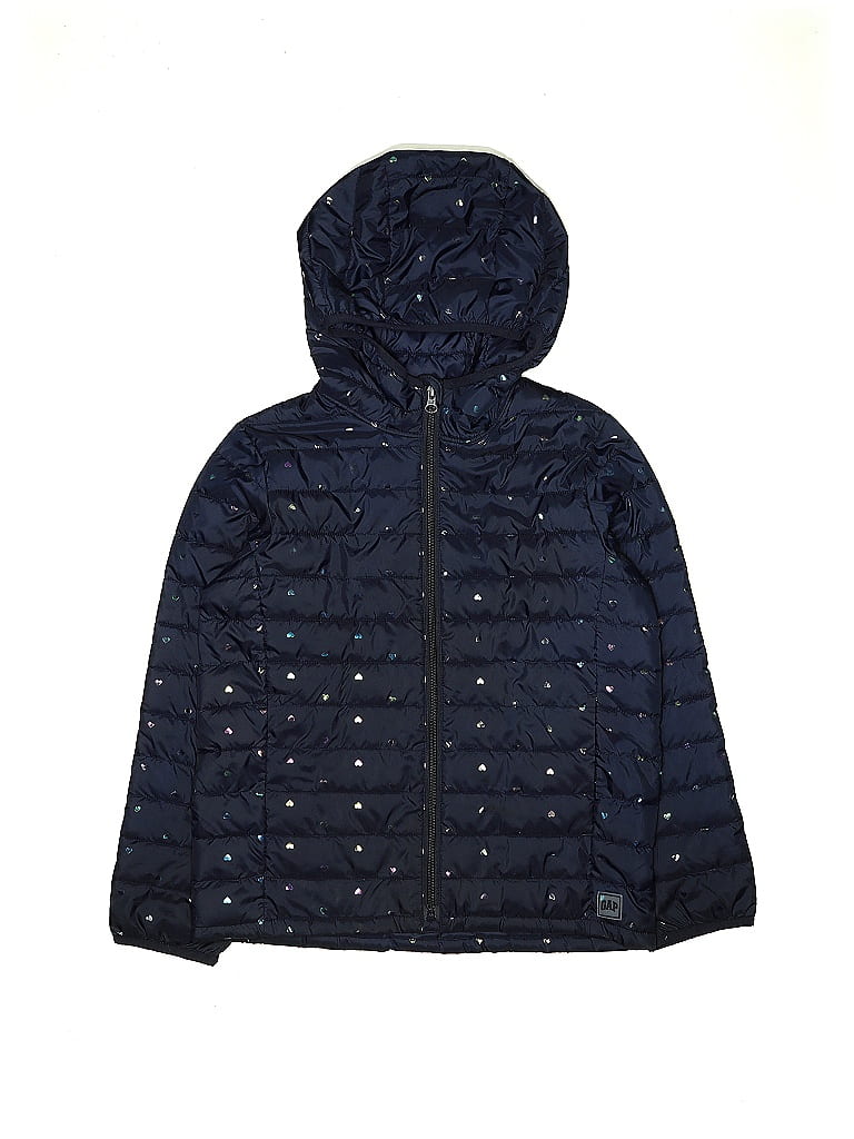 Gap Kids Solid Navy Blue Coat Size M (Kids) - 60% off | ThredUp