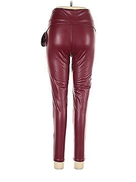 Harper Faux Leather Pants (view 2)