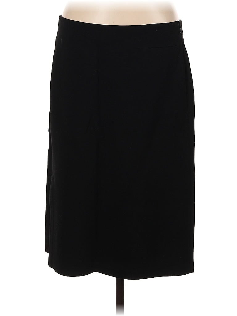 Eileen Fisher Solid Black Formal Skirt Size M - 76% Off 