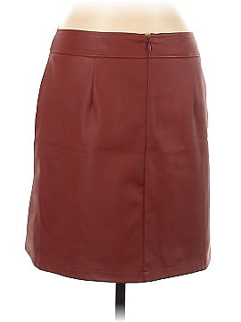 Ann Taylor LOFT Leather Skirt (view 2)