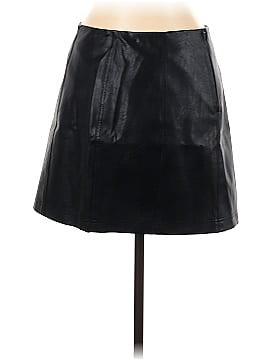 Others Follow Faux Leather Skirt (view 2)