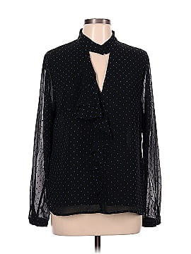 Avec Les Filles Long Sleeve Blouse (view 1)