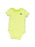 Carter's 100% Cotton Yellow Short Sleeve Onesie 3-6 MO / 6 MO - photo 1