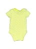 Carter's 100% Cotton Yellow Short Sleeve Onesie 3-6 MO / 6 MO - photo 2