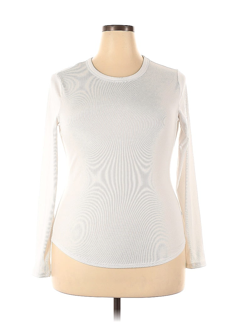 Pre-owned No Boundaries Long Sleeve T-shirt In White