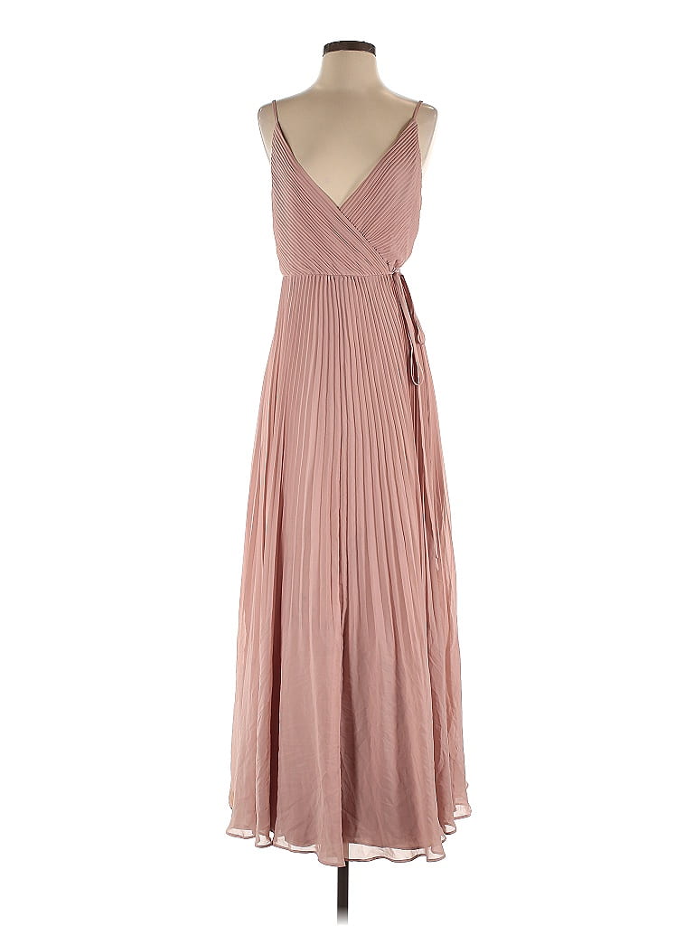 Jenny Yoo Collection 100% Polyester Tan Cocktail Dress Size 0 - 68% off ...