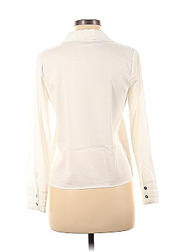 Simple Retro Long Sleeve Blouse (view 2)