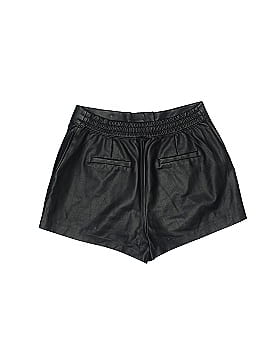 Leith Faux Leather Shorts (view 2)