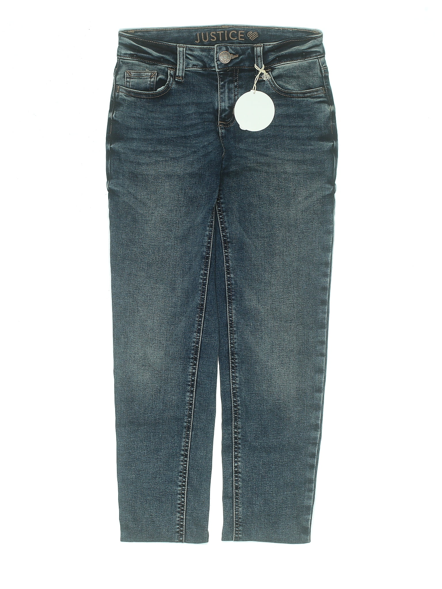 Justice Blue Jeans Size 12 (Slim) 55 off ThredUp