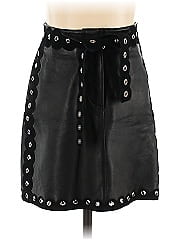 Maje Faux Leather Skirt
