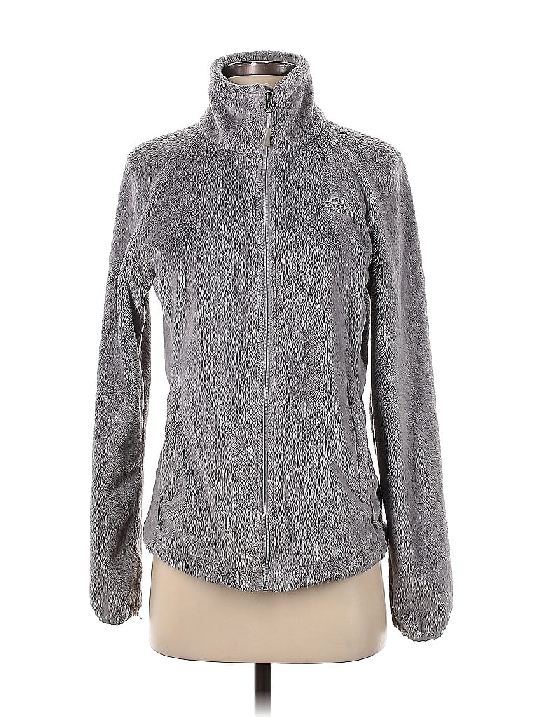 The North Face 100% Polyester Gray Fleece Size S - photo 1