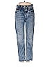 Rag & Bone 100% Cotton Marled Hearts Blue Jeans 26 Waist - photo 1