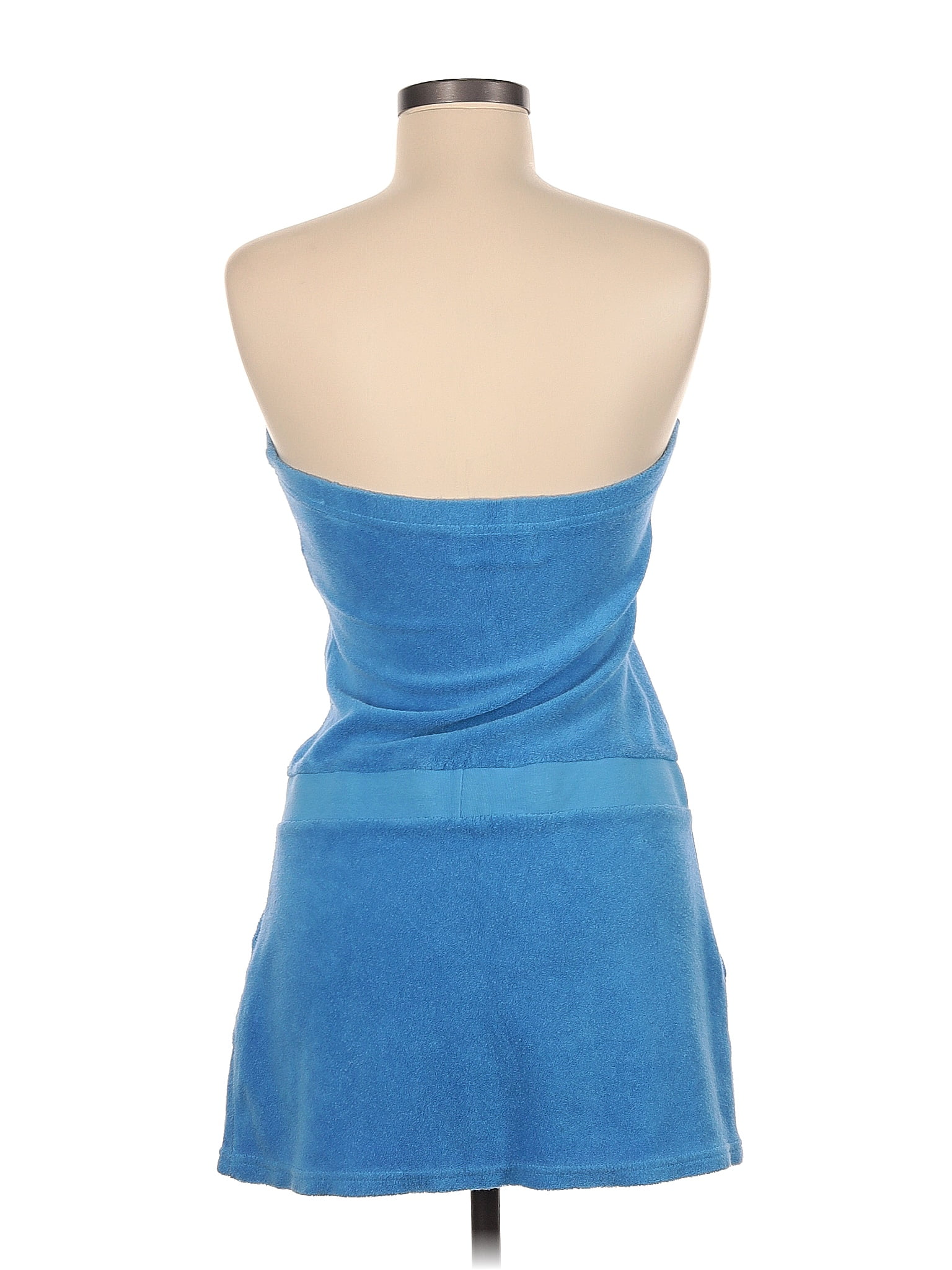 Juicy Couture Solid Blue Casual Dress Size M - 67% off